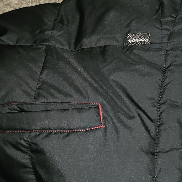 San Francisco 49ers Black Puffer Jacket with Fur Hood Large - Picture 4 of 16